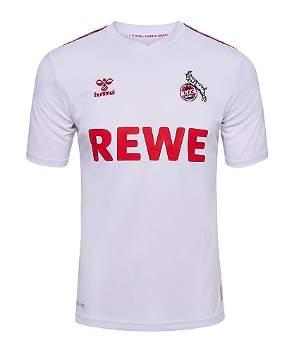 hummel 1. FC Köln Trikot 3rd 2023/2024 Kids weissrot, 12 (152) Kinder