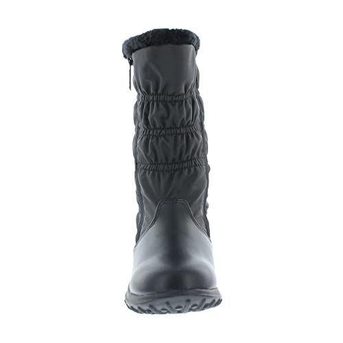 Totes LYSB01HSFB1XO-WMNFSHSHOE Womens Snow Boots With Zipper Madina Winter Built thumb #3