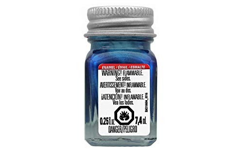 Testors 11TT-1539 Enamel Paint Open Stock, 0.25-Ounce, Blue Metal Flake