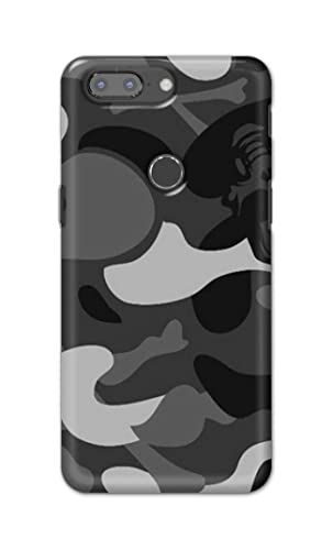 Image of Printed Hard Back Cover Case for OnePlus 5T Back Cover (Army Pattern) -702