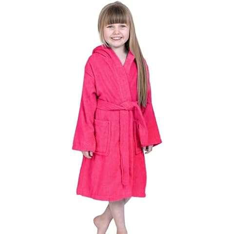 Adore Home Kids Cotton Hooded Bathrobe Cover