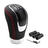 Osilly 5 Speed Shift Knob, Weighted Manual Gear Shifter Knobs, Leather Gear Shifting Handle, Automotive Manual...