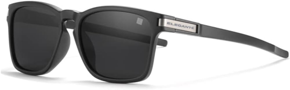 Sponsored Ad - Unisex-Fit Design Polarized Square Sunglasses for Men