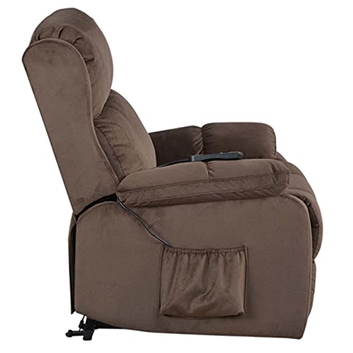 Power Lift Chair, Electric Lift Recliner for Elderly People, Control Buttons, Soft Fabric Upholstery Recliner Living Room Sofa Chair with Remote Control - Image 7