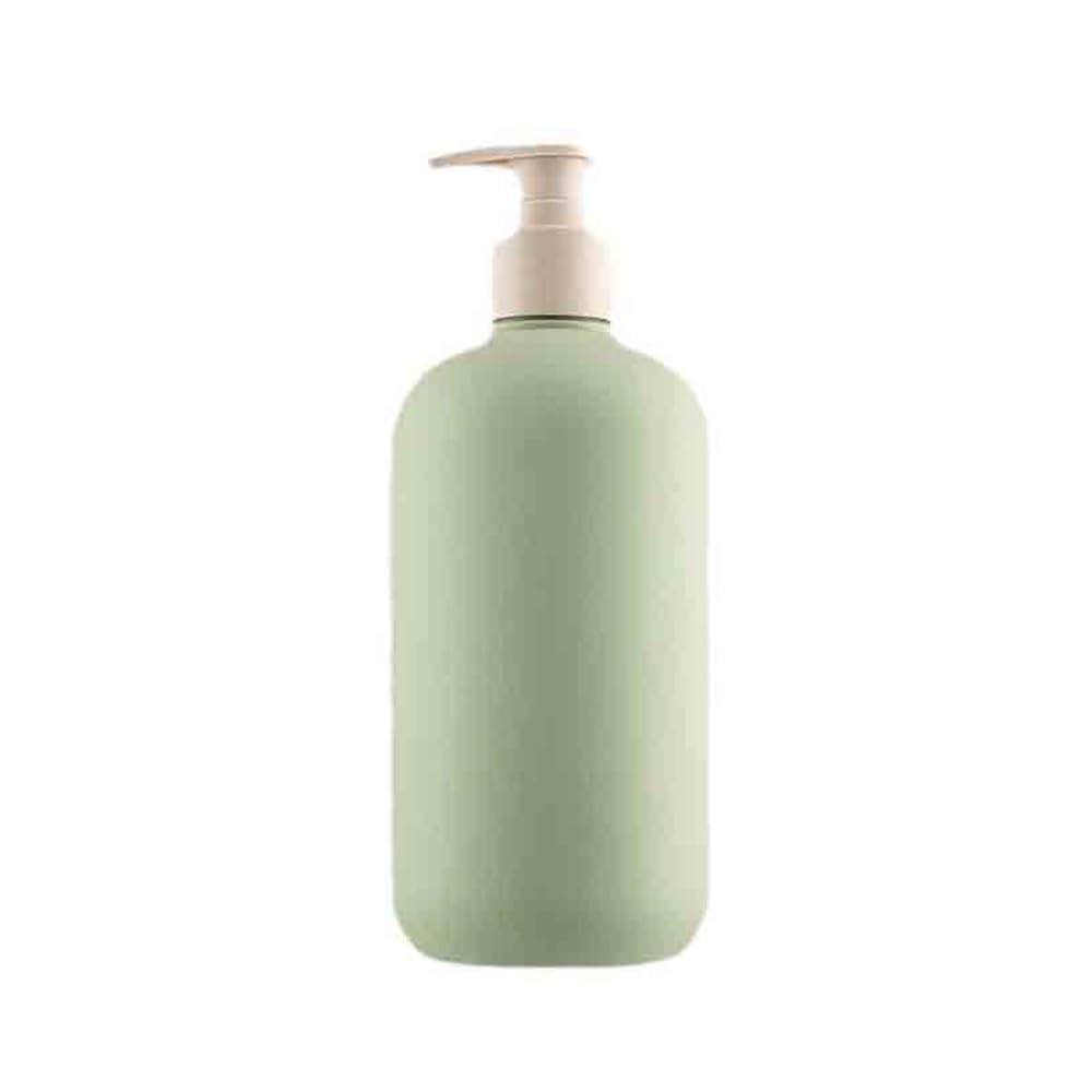 Home Dispenser Bottle Soap Plastic Press Pump Head Home/hotel/bathroom Green 200ml/300ml/500ml Shower Dispensers(Medium)