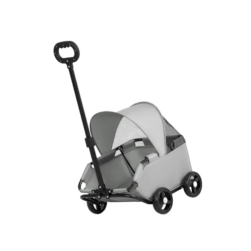 Sac de transport pour chien avec cadre en métal rigide COOLHOOD grand espace intérieur pliable