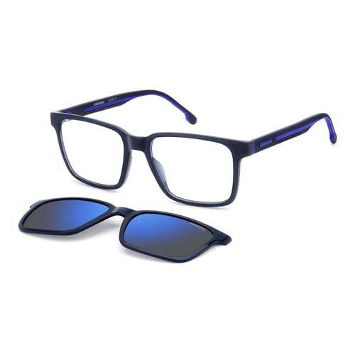 Lista de Lentes Oftalmicos Carrera los mejores 10. 50 Carrera Gafas para Hombre, Matte Blue, 53/17/145