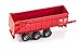 Siku 1844, Massey Ferguson Tractor with Trailer, 1:87, Metal/Plastic, Red, Tiltable Trailer