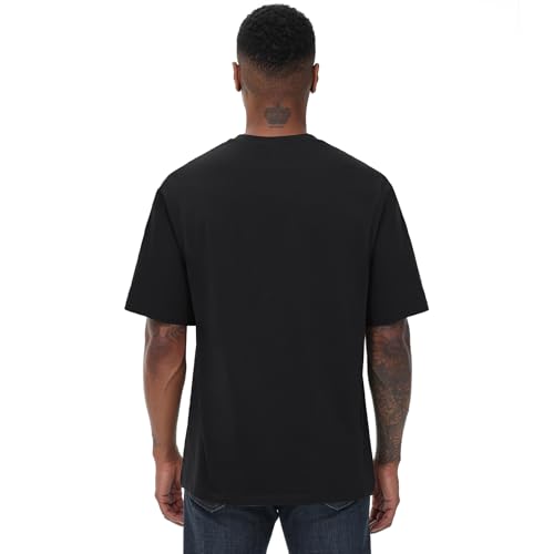 Image of KEEPSHOWING Mens Cotton T Shirts Short Sleeve Crew Neck Basic T-Shirt Essentials Crewneck Cotton T-Shirts Tees for Men