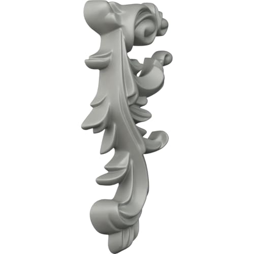 Aplique Robin Scroll tallado en madera para restaurar esquinas de puertas 3