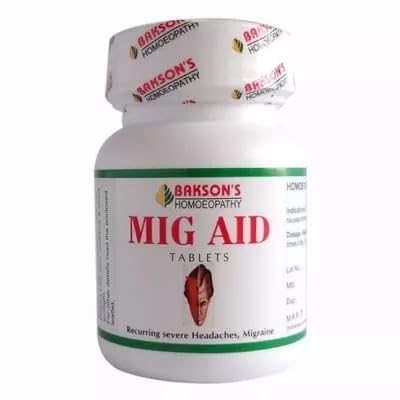 Mig Aid Tablets (75tab) || Pack of 1 || Organic Homoeo (B0CPQ125XP) Amazon Price History, Amazon Price Tracker