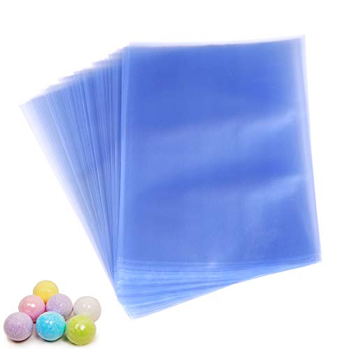 Shrink Wrap Bags, 4x6 Inches PVC Heat Shrink Wrap Bags Clear Small Shrink Bags for Wrapping Handmade Soaps, Bath Bombs, Candles, Small Gifts, Art Crafts and DIY Crafts, 200 Pcs