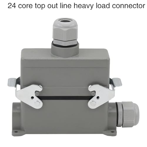 Conector HDC-HE-024 rectangular para evitar fallos de conexión en sistemas de 24 pines 2