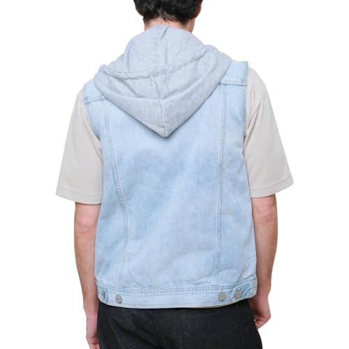 Image of VICTORIOUS Rocker Denim Jean Vest Jacket