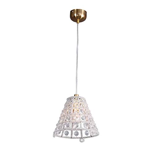 Lustre en cristal perle de riz plafonnier suspendu luminaire de salon chambre restaurant