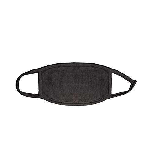PREMIUM Maske aus Seide - Seide Stoffmasken mit Motiv für Damen (Schwarz/Black)