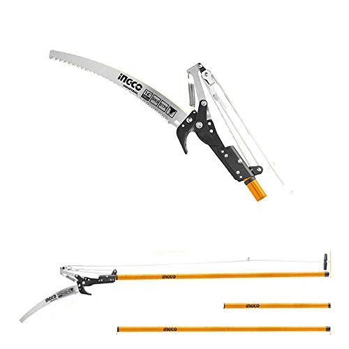 ingco heps25281 segaccio con asta telescopica 240 cm lama in teflon verniciato professionale