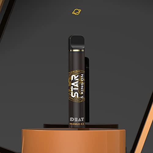 Canghai 2 Stücke E Zigarette, Einweg Vape Puff Bar, 1500 Züge Shisha Vape Stick, Ohne Nikotin (Wassermelonen+Pfirsich) – Bild 5