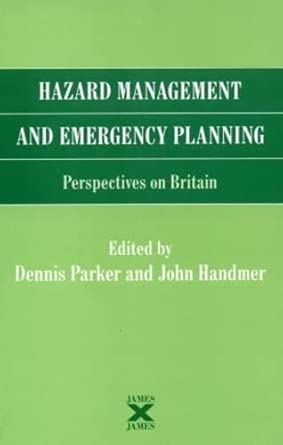 Hazard Management and Emergency Planning: Perspectives in Britain book cover