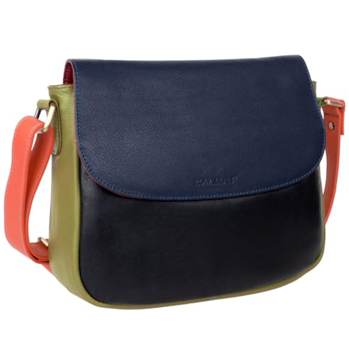 Sac à bandoulière Rowallan of Scotland, grand sac à main en cuir véritable pour femme