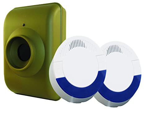 Dakota Alert Dcma-4000 Long Range, One Mile Wireless Range Motion Detector Driveway Alarm System - Dcmt-4000 Passive Infrared Transmitter And Dcr-4000 Receiver With One Additional Dcr-4000 Receiver #TOP25
