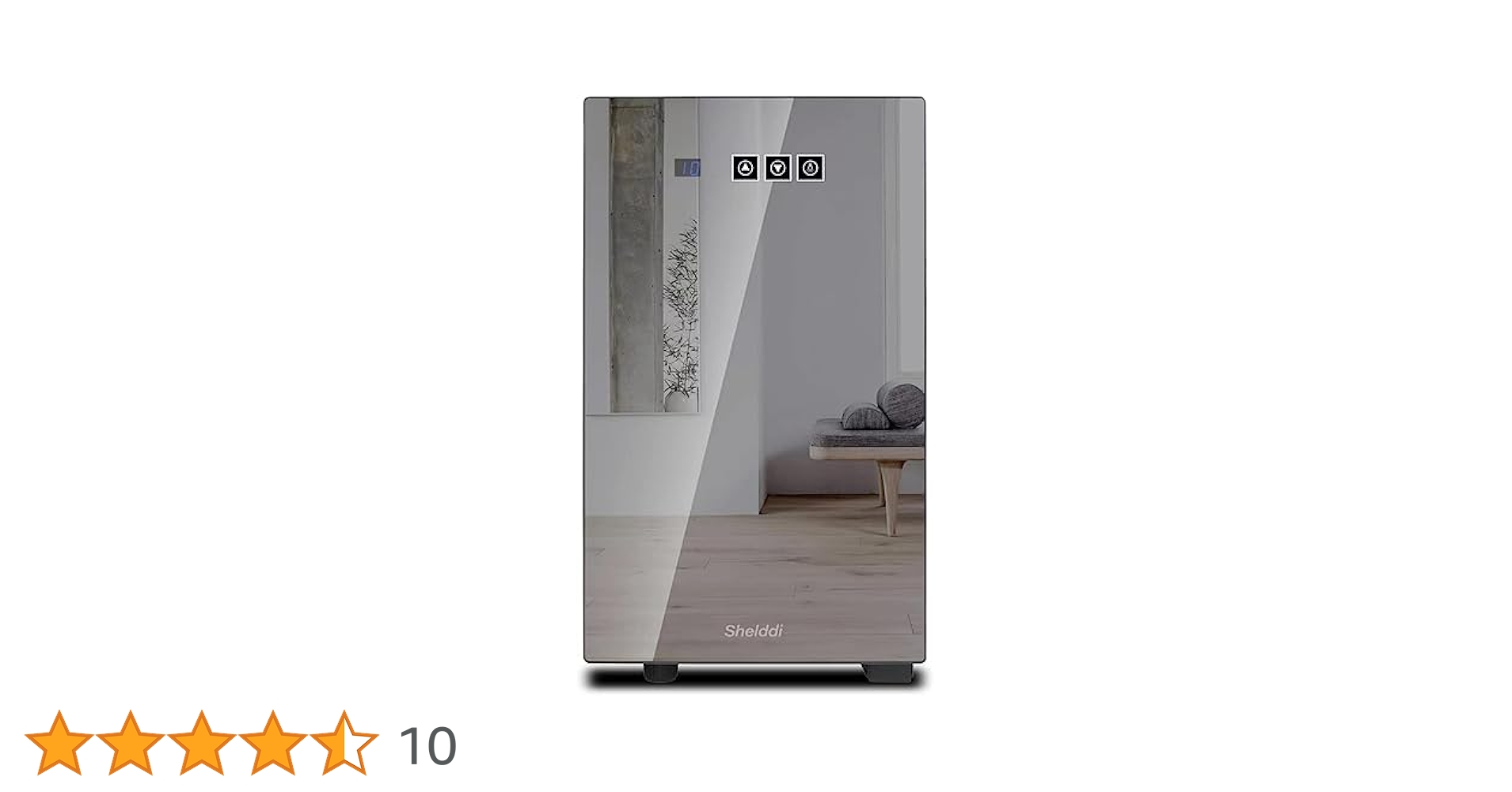 Amazon | Shelddi ミニ冷蔵庫 小型 23L 静音 おしゃれ 小型