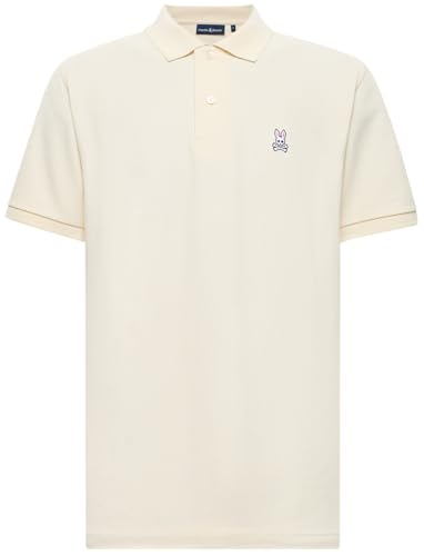 Polo Blanc Homme Coton Anti-Déformation et Confortable