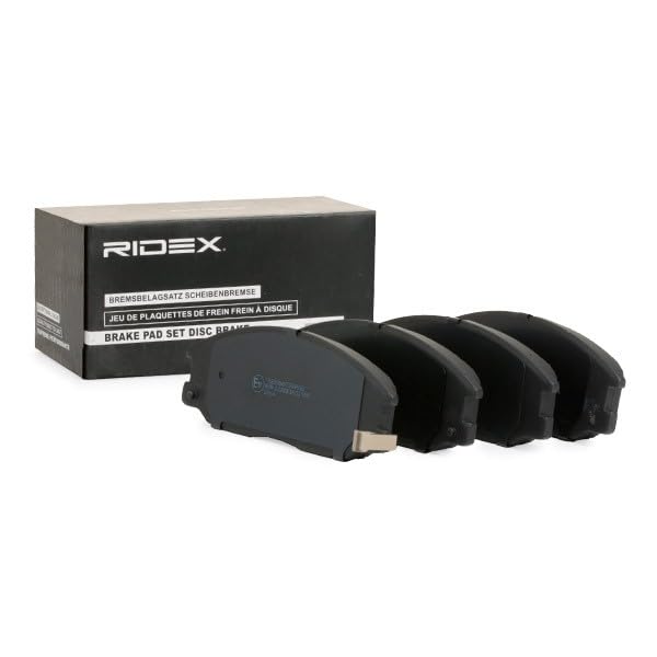 402B0595 RIDEX Kit pastiglie freni Assale anteriore, con
