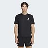 adidas Men's Workout Essentials Base T-Shirt, Black, 4XL #1