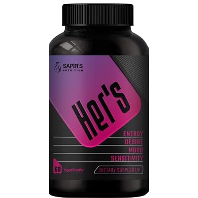 Female Libido Booster for Women - Increase Passion, Desire & Excitement - Relieve Stress, Reduce Dryness & Heighten Sensitivity, Hers Hornygoatweed Energy Supplement for Women in the Mood Enhancer