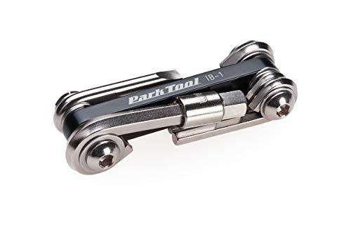 Park Faltwerkzeug 1 IB Mini Multiherramienta 6 Llaves, Schwarz, 3,4,5,6,8mm+Schraubendreher