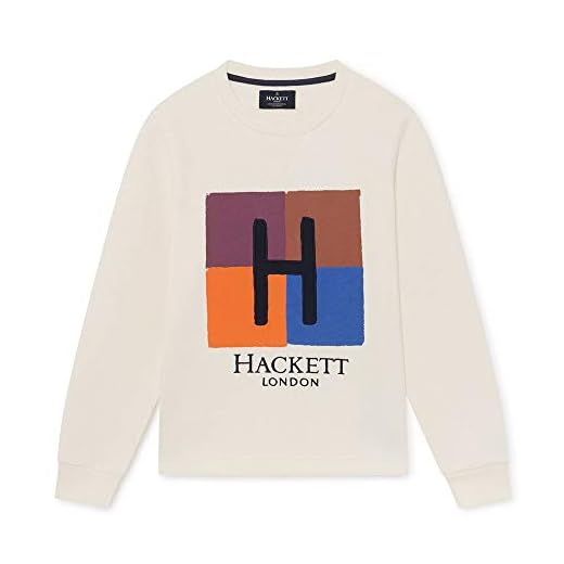 Hackett London pojkar H tryck Crew Y tröja