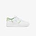 Lacoste Women's T-Clip Set Sneaker, White/Light Green, 6