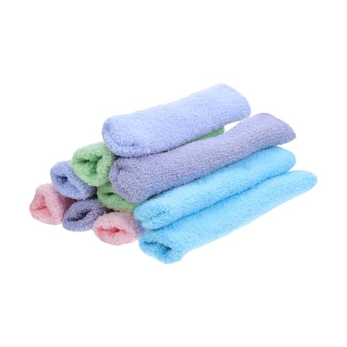 Veemoon 10 Pièces Housses de Poignée de Porte en Polaire Douce, Protection et Antigel, Adaptées aux Poignées de Porte et Placard, pour Usage Intérieur et Salle de Classe