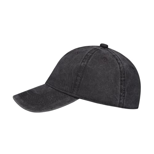 Image of 3 Pack Vintage Washed Cotton Adjustable Baseball Caps for Men Women Unstructured Low Profile Dad Hat