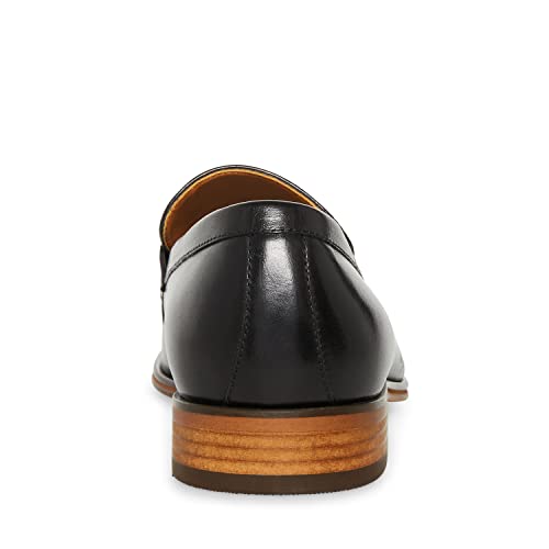 Steve Madden Men's Emree Penny Loafer, Black, 10.5 #TOP2