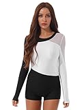 Ropa de danza mujer.Tejido de alta calidad, suave, agradable para la piel, transpirable y cómodo de llevar