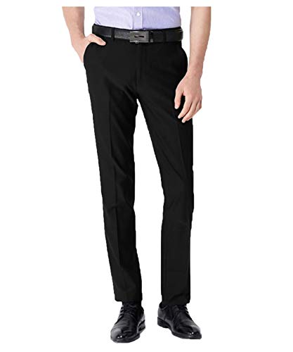 Men's Classic Straight-Fit Wrinkle-Resistant Dress Chino Pants