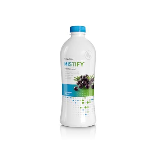 Synergy WorldWide Mistify 730ml | Suplemento líquido con Açai, Té Verde y Bayas | Detox | Fortalece el sistema inmunológico, energético y nervioso | Antioxidante | 24 porciones