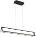Eurofase 39322-012 Logan - 70W LED Chandelier in Contemporary Modern Style - 5.25 Inches Wide by 5.25 Inches High, Finish Color: Black
