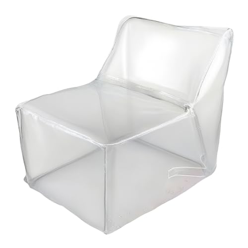 Funda de Frijol Rellena - Organizador de Felpa Transparente, Bolsa de Almacenamiento Reutilizable, Bolsa de Frijoles Delicada, Soporte de Juguetes | Selección Funcional de Muebles Para Adultos