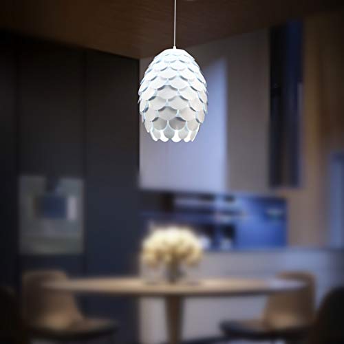 Preisvergleich Produktbild Personalisierte Waage Kronleuchter, Fischwaage Acryl Deckenleuchte, Ei ovale Tischdekoration Lampe Leuchter, Drachenwaage Beleuchtung Pendelleuchte,S:20CM