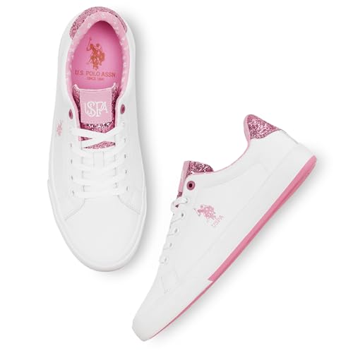 Image of U.S. Polo ASSN. Beverly 3.0 Off White Sneakers Shoes with Premium Upper