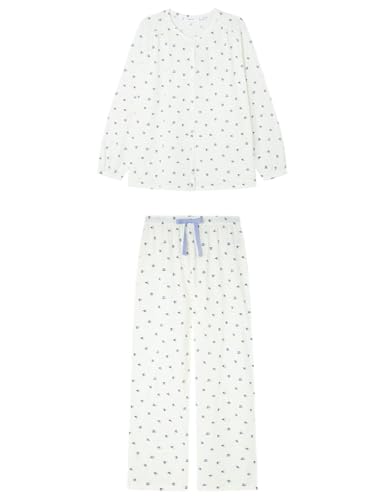 Pyjama long Women'secret en tissu respirant contre le froid nocturne