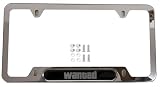 Wanted Level GTA License Plate Frame Cover Holder Stainless Steel Car Accessories Chrome 1Pc