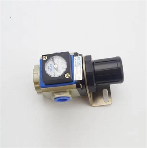 Régulateur pneumatique 1/4" GR200-08LF1 basse pression 0-0.4 MPa