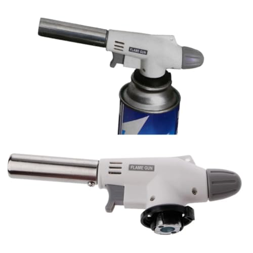 Pistola de llama de metal, soplete de gas de soldadura, encendedor de calefacción, encendido, butano, portátil, camping, cocina, autoignición, quemador de gas, soplete de soldadura para soldadura