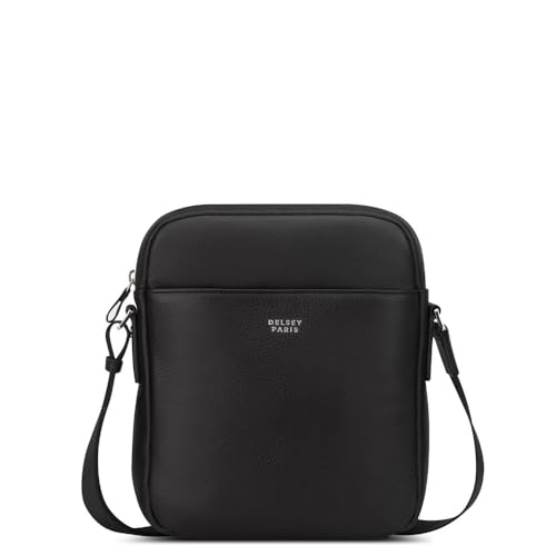 DELSEY Paris – Sacoche Homme en Cuir grainé Premium...