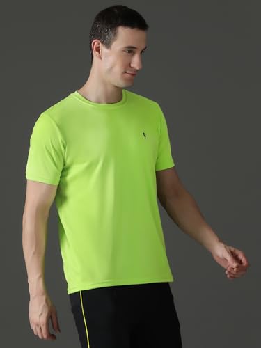 Image of EPPE Men's Round Collar T-Shirt | Regular & Dry Fit Summer Stylish Casual Tee | Polyester Half Sleeve T-Shirts for Men.