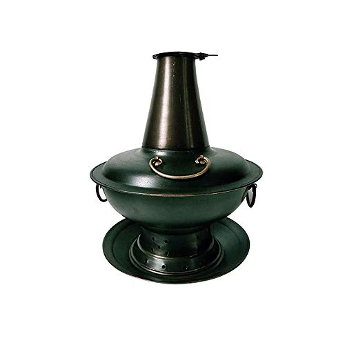 Olla caliente de cobre estilo Beijing clásico 34cm miniatura 1